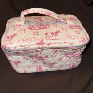 Cowboy Makeup/Toiletry Bag